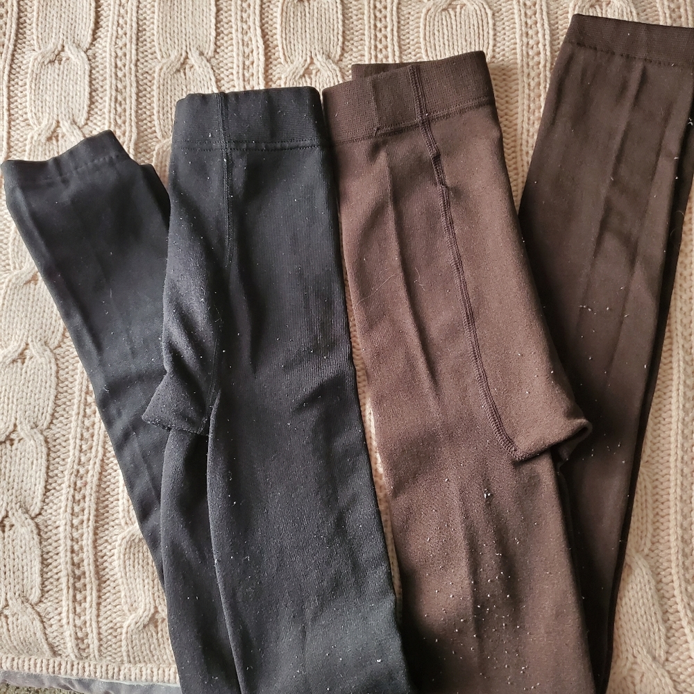 Fleece leggings